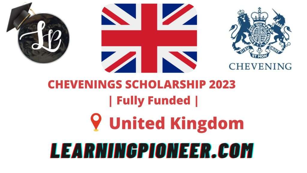 chevening phd scholarship 2023